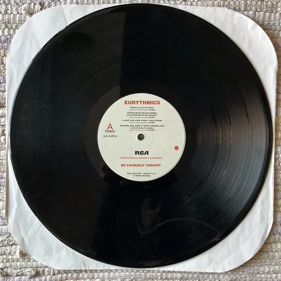 Eurythmics - “Be Yourself Tonight” Vinyl LP - Picture 3 of 5